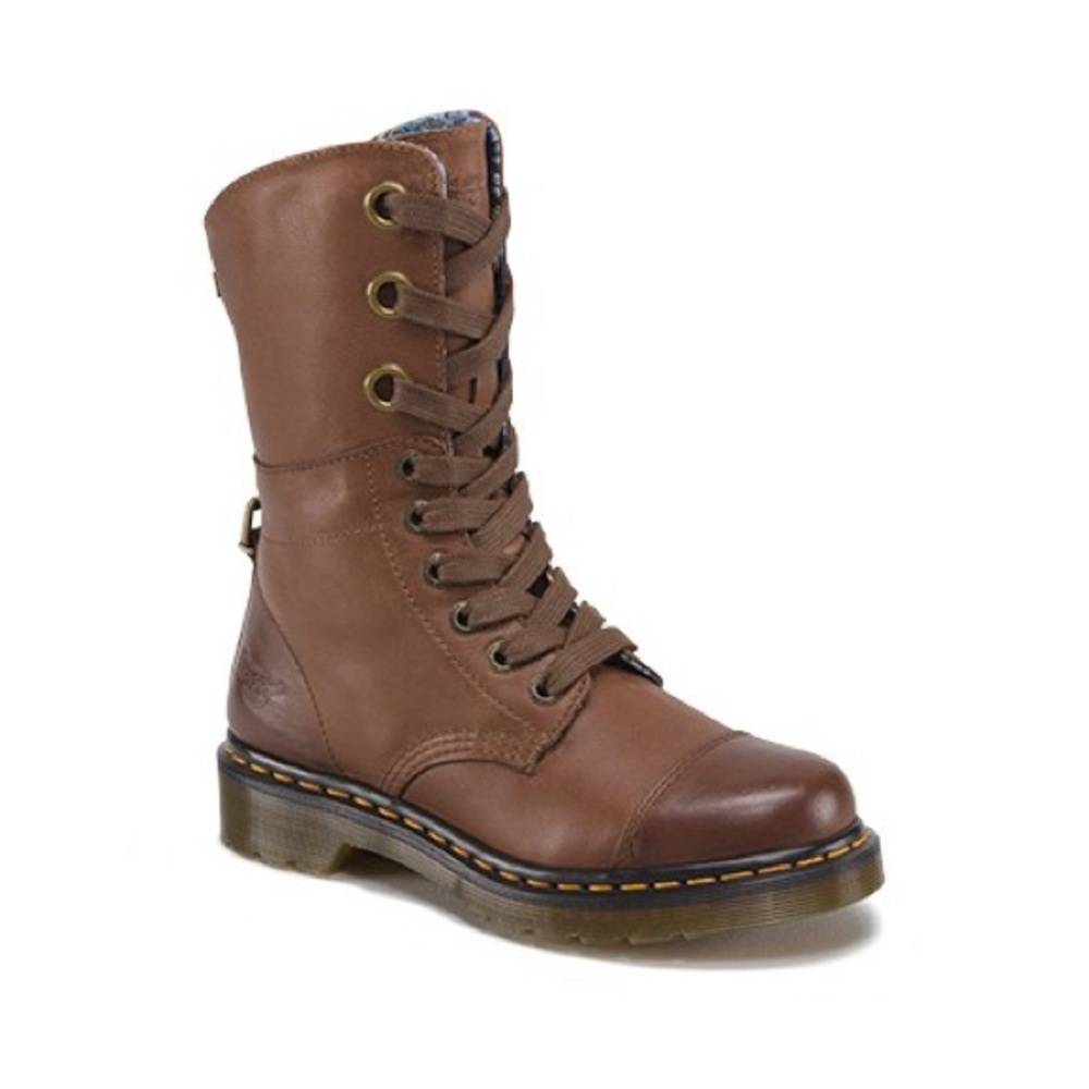 🔥Dr. Martens Aimilita 9-Eye Toe Cap Boot NWT - Picture 2 of 15